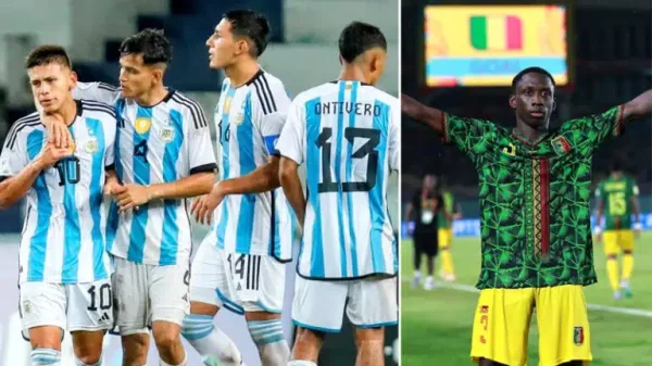Mali defeated argentina in world cup 2023 of Under 17